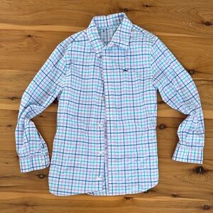 Boys vineyard vines button down shirt size 7